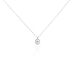 Collier Ray Argent Oxyde De Zirconium - Colliers avec pierres Femme | Marc Orian