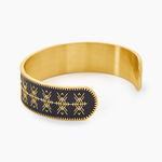 Bracelet Jonc Imagine Gwladys Acier Jaune - Bracelets joncs Femme | Marc Orian