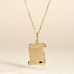 Pendentif Sirona Or Jaune - Bijoux personnalis&eacute;s Femme | Marc Orian