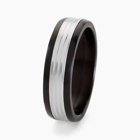 Bague Christell Acier Blanc - Bijoux fantaisie Homme | Marc Orian