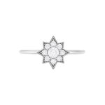 Bague Starla Argent Blanc Oxyde De Zirconium - Bijoux fantaisie Femme | Marc Orian