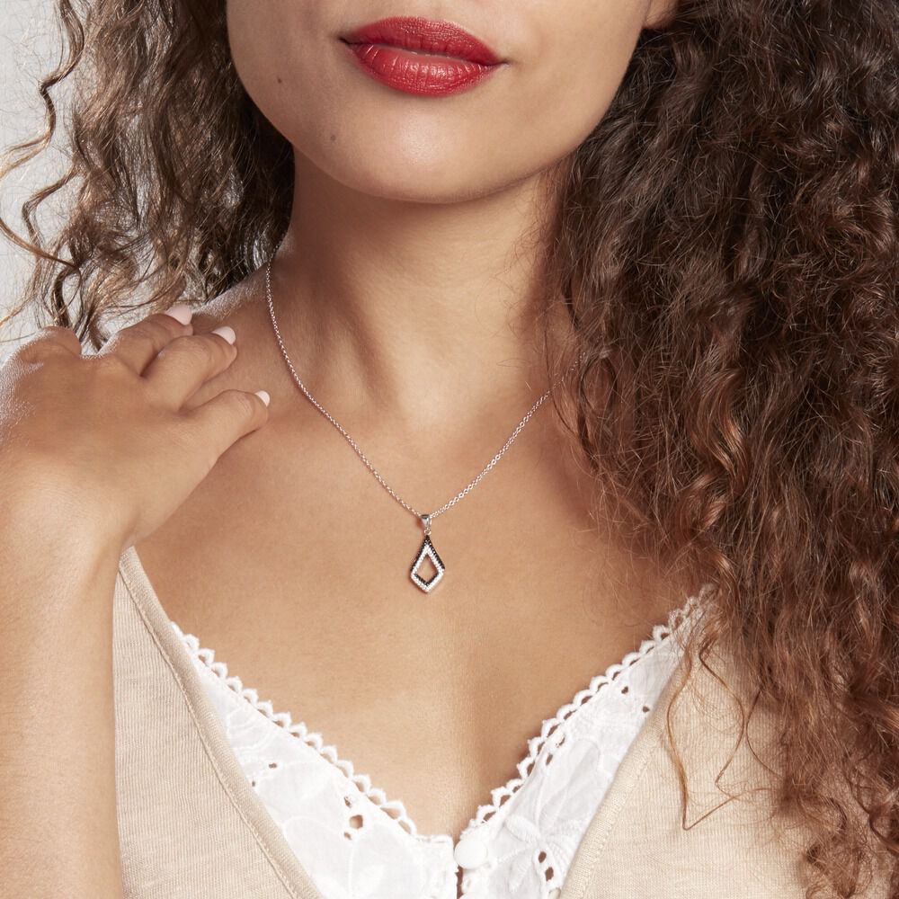 Collier Ariane Argent Blanc Oxyde De Zirconium - Colliers avec pierres Femme | Marc Orian