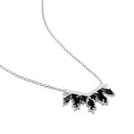 Collier Calixa Argent Blanc Oxyde De Zirconium - Colliers avec pierres Femme | Marc Orian