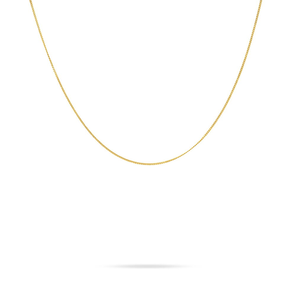 Cha&icirc;ne Iris Maille Gourmette Or Jaune - Chaines Femme | Marc Orian