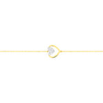Bracelet Mary-jane Or Jaune Diamant - Bracelets cha&icirc;nes Femme | Marc Orian