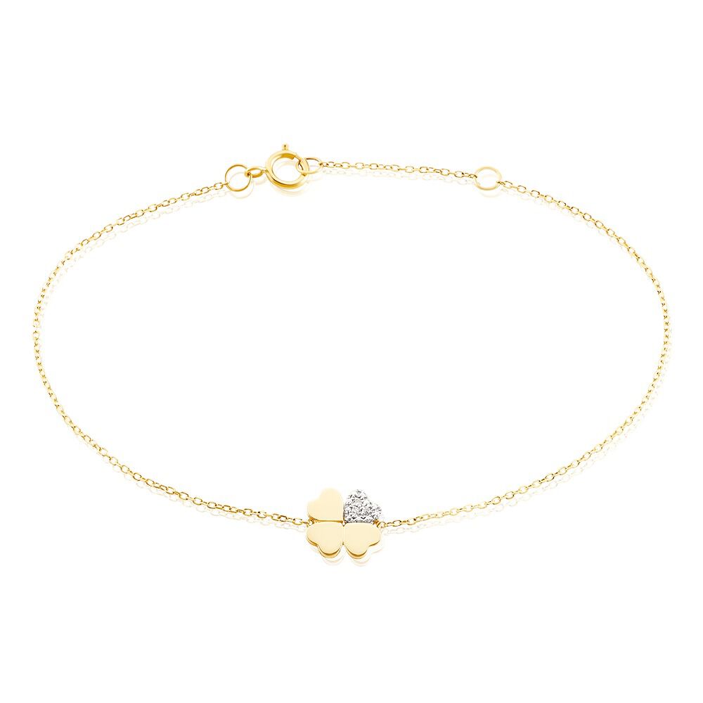 Bracelet Yasamin Or Jaune Diamant - Bracelets chaînes Femme | Marc Orian