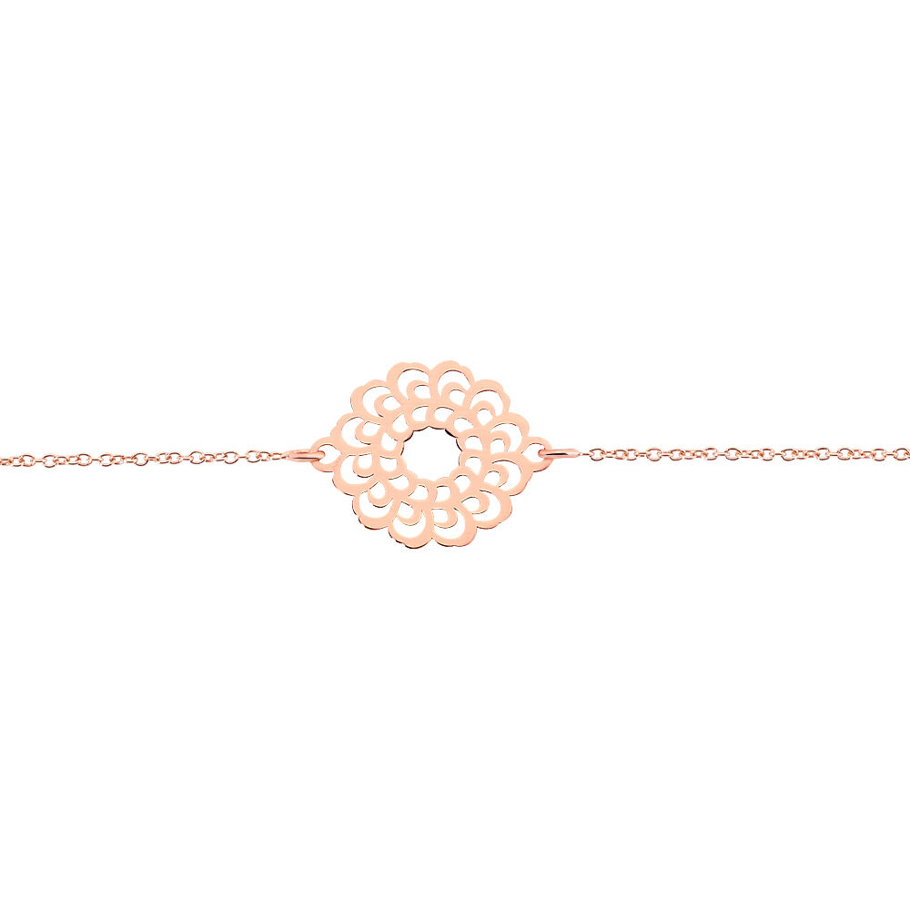 Bracelet Marva Argent Rose - Bracelets chaînes Femme | Marc Orian