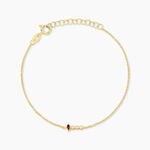 Bracelet Poem Argent Jaune Rhodolite Oxyde De Zirconium - Bracelets fantaisie Femme | Marc Orian