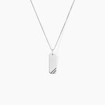 Collier Ryan Or Blanc - Colliers Homme | Marc Orian