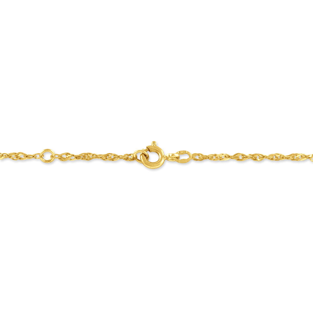 Bracelet Identit&eacute; Ericka Maille Singapour Or Jaune - Gourmettes Enfant | Marc Orian