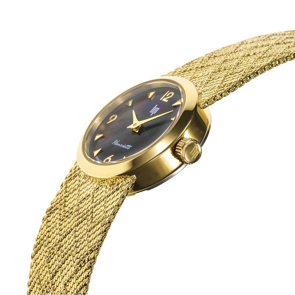 Montre Lip Henriette Nacre Noire - Montres classiques Femme | Marc Orian