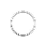 Alliance Mattias Titane Blanc - Alliances duo Unisex | Marc Orian