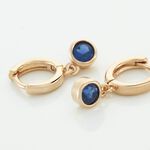 Cr&eacute;oles Plaqu&eacute; Or Leonie Spinelle Synth&eacute;tique - Boucles d'oreilles pampille Femme | Marc Orian