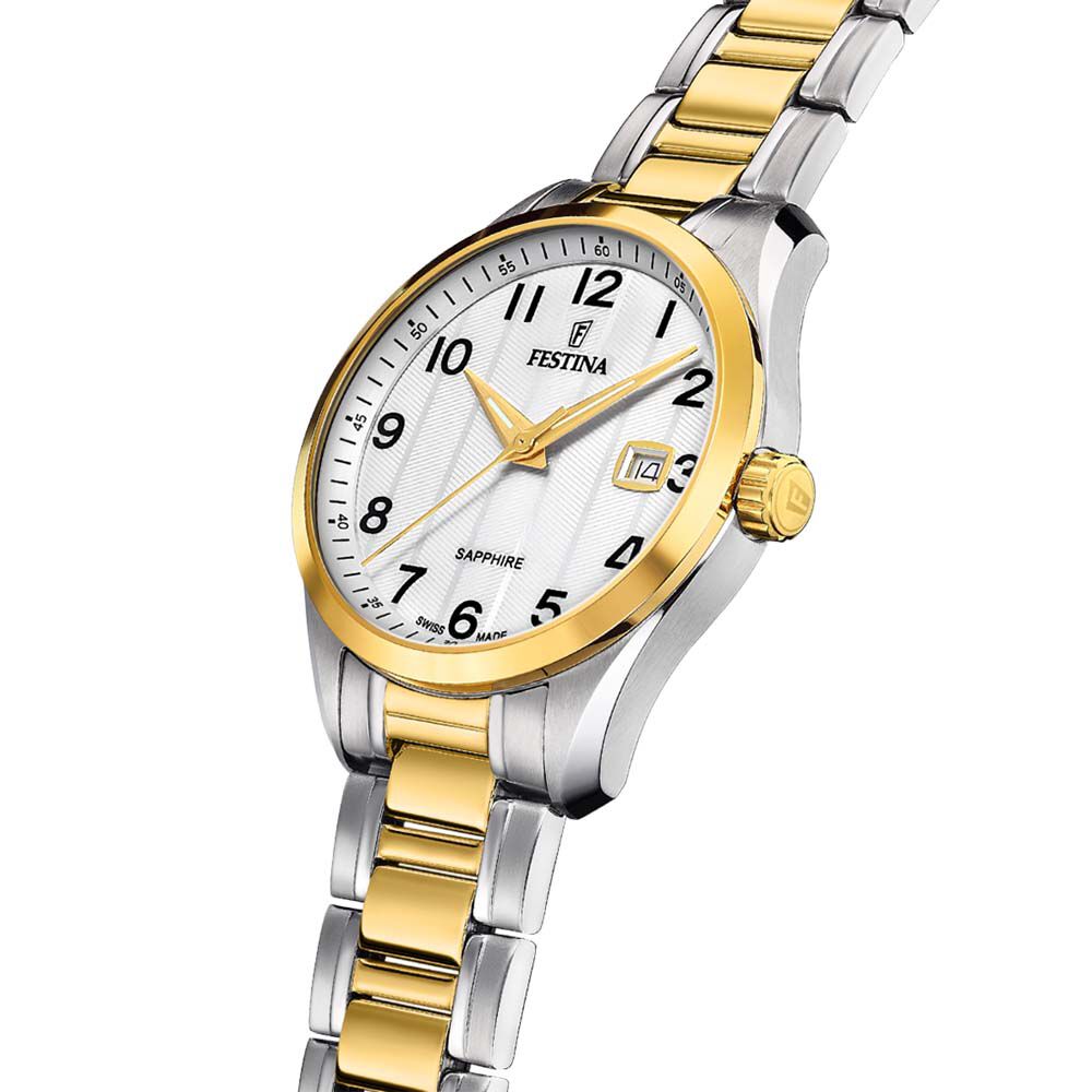 Montre Festina Swiss Made Argenté - Montres classiques Homme | Marc Orian
