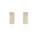 Boucles D'oreilles Puces Charlotte Or Jaune Diamant - Puces Femme | Marc Orian