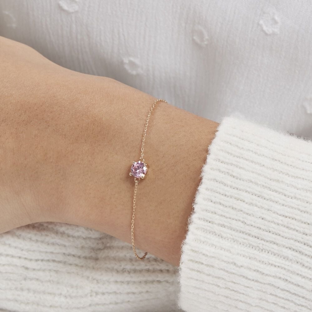 Bracelet Plaqué Or Jaune Nilay Oxyde De Zirconium - Bracelets chaînes Femme | Marc Orian