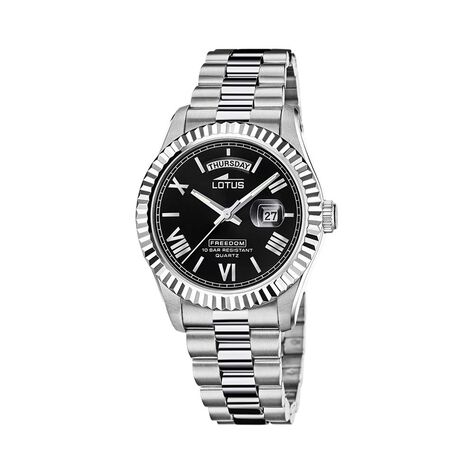 Montre Lotus Freedom Noir - Montres classiques Homme | Marc Orian