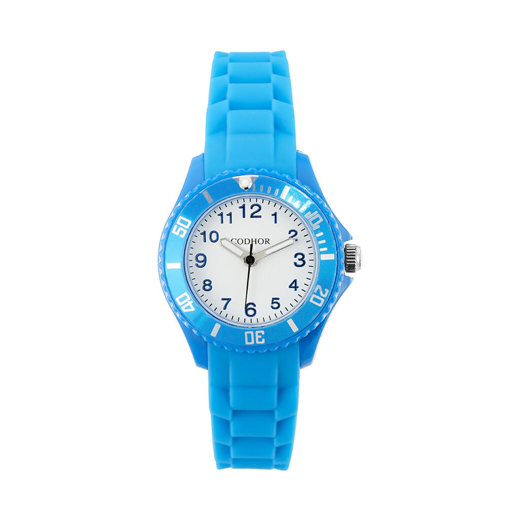Montre Codhor Kid Plastique Blanc - Montres étanches Enfant | Marc Orian
