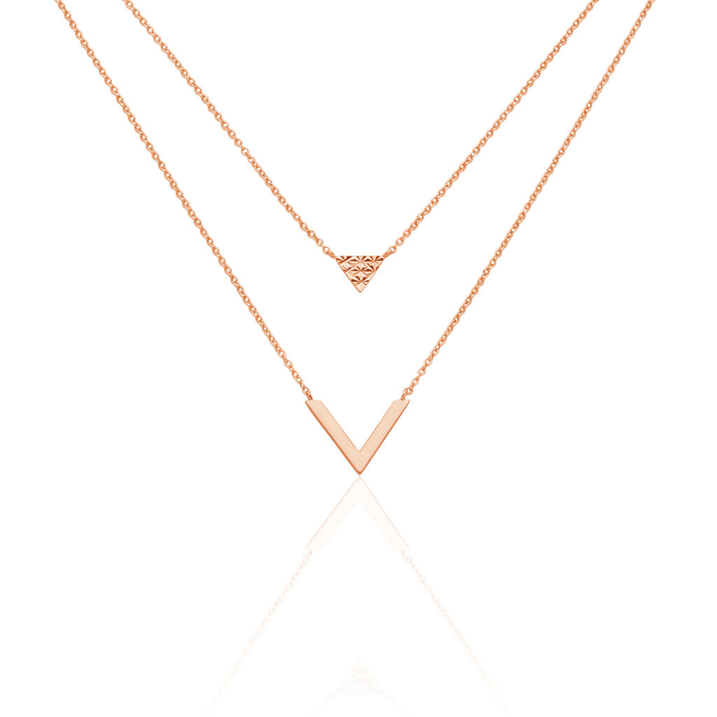 Collier Veroniica Argent Rose - Colliers fantaisie Femme | Marc Orian