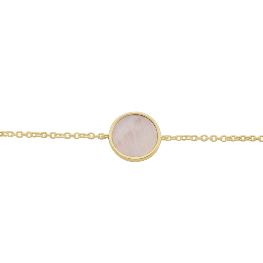 Bracelet Plaqué Or Shelagh Nacre - Bracelets Medailles Femme | Marc Orian