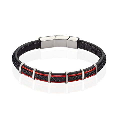 Bracelet Jourdan Kessel Acier Blanc - Bracelets cuir Homme | Marc Orian