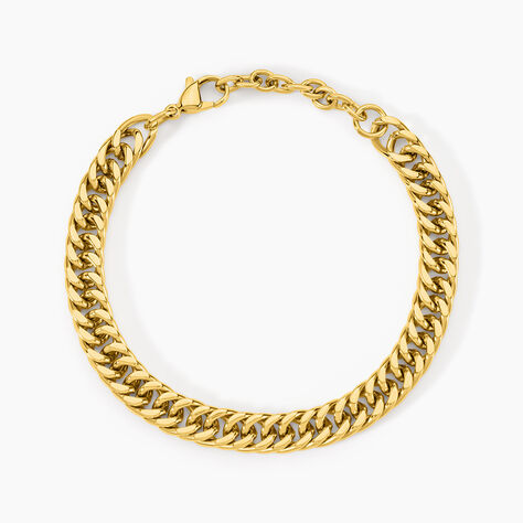 Bracelet Riva Acier Jaune - Bracelets mailles Femme | Marc Orian