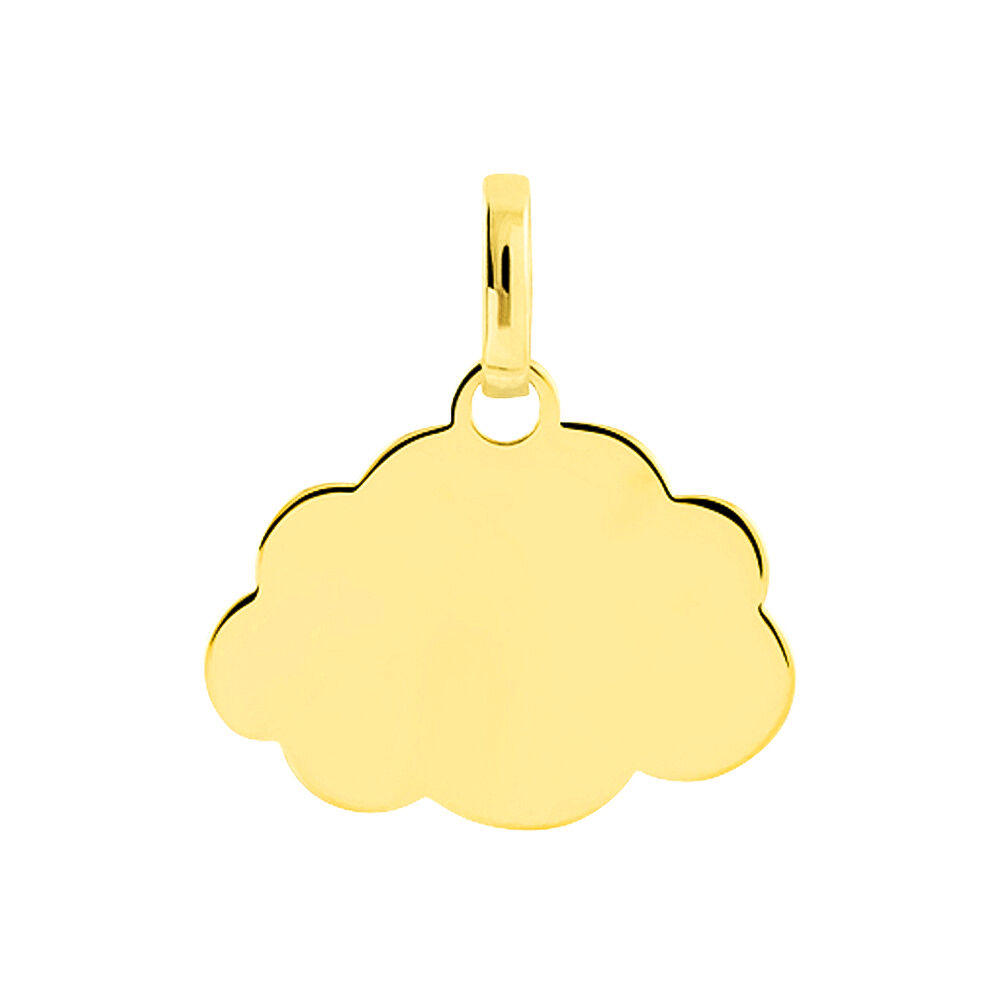 Pendentif Ange Nuage Or Jaune - Bijoux personnalisés Enfant | Marc Orian