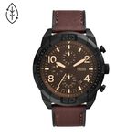 Montre Fossil Bronson 50 Noir - Montres &eacute;tanches Homme | Marc Orian