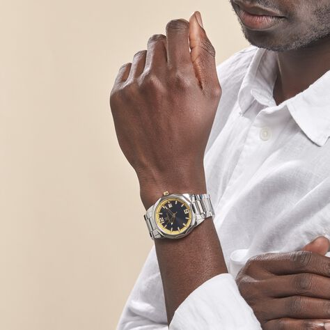 Montre Montignac Bicolore Doré / Noir - Montres classiques Homme | Marc Orian