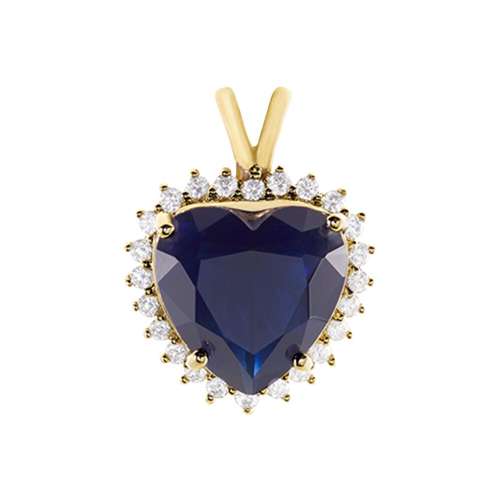 Pendentif Nelsa Plaqué Or Jaune Oxyde De Zirconium - Pendentifs Femme | Marc Orian