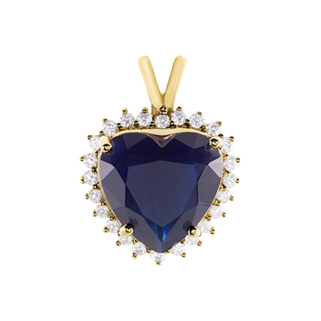 Pendentif Nelsa Plaqué Or Jaune Oxyde De Zirconium - Pendentifs Femme | Marc Orian