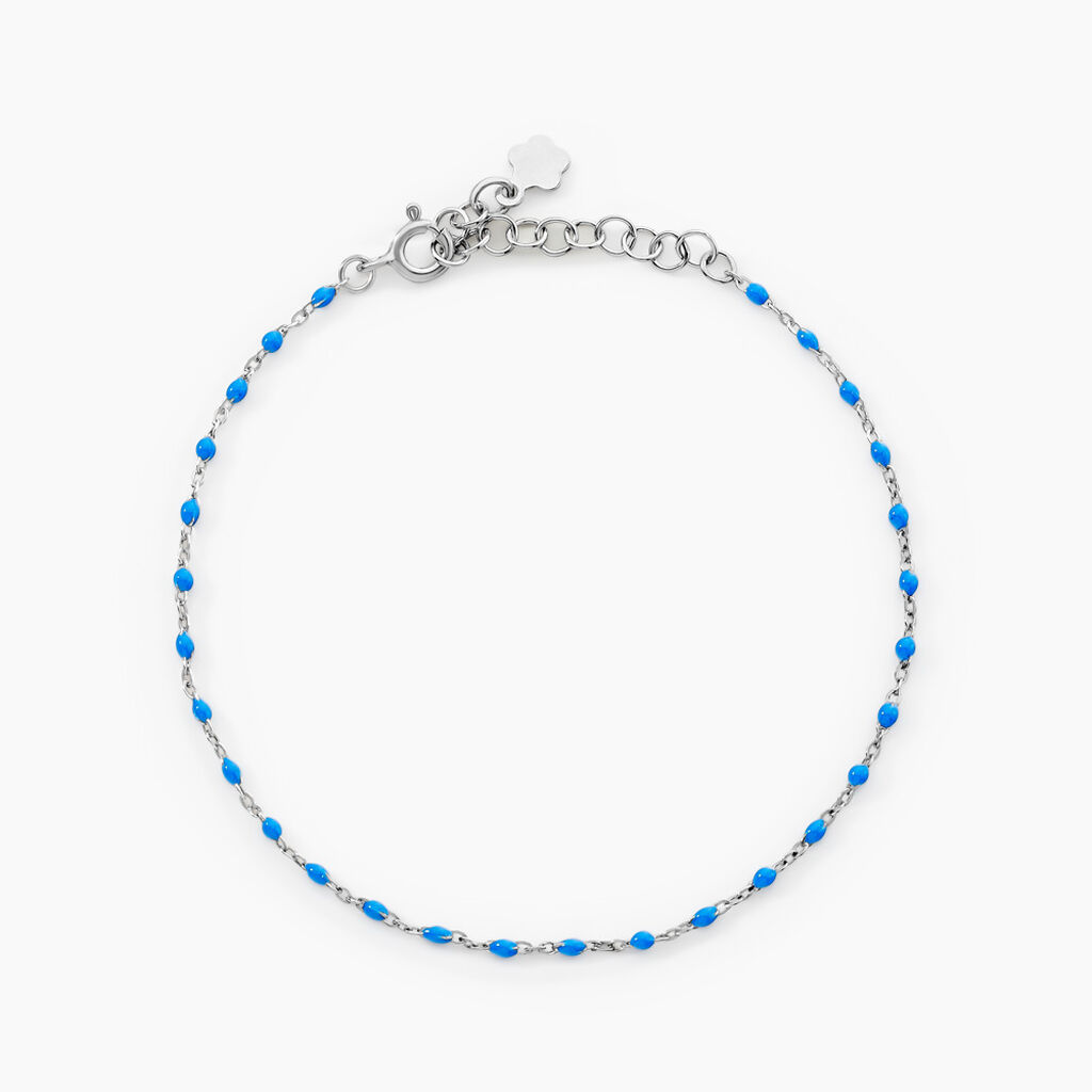 Bracelet Muguette Argent Blanc - Bracelets fantaisie Femme | Marc Orian