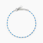 Bracelet Muguette Argent Blanc - Bracelets fantaisie Femme | Marc Orian