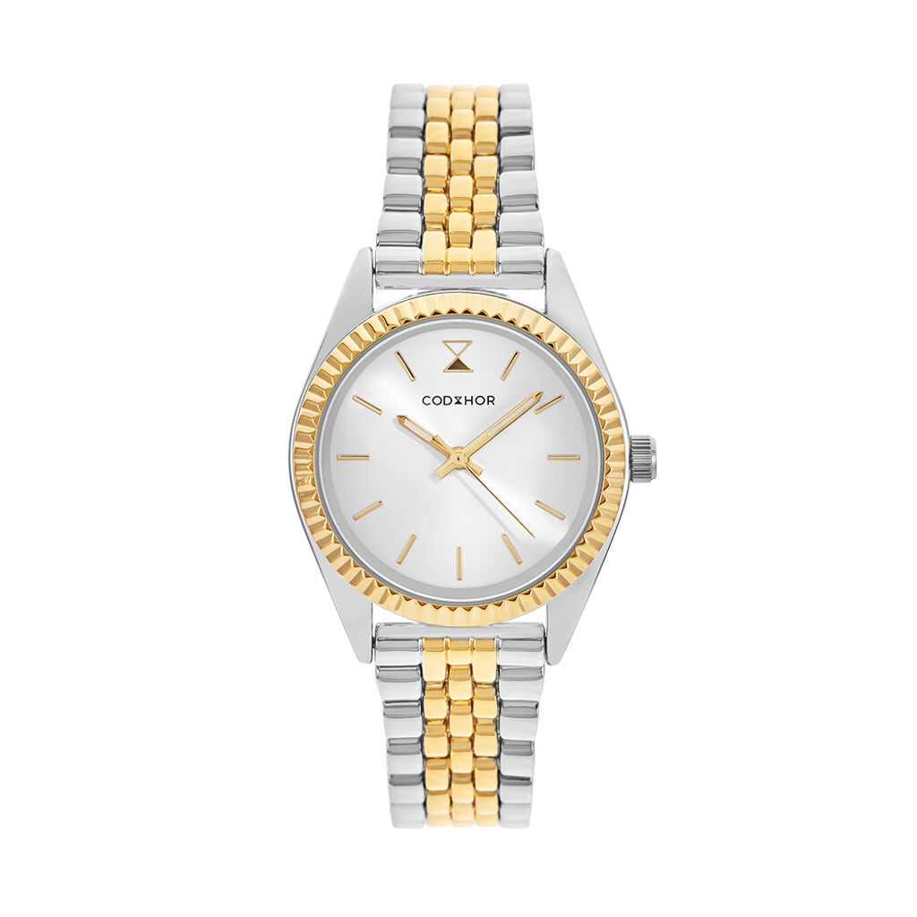 Montre Codhor Sandy Blanc - Montres étanches Femme | Marc Orian