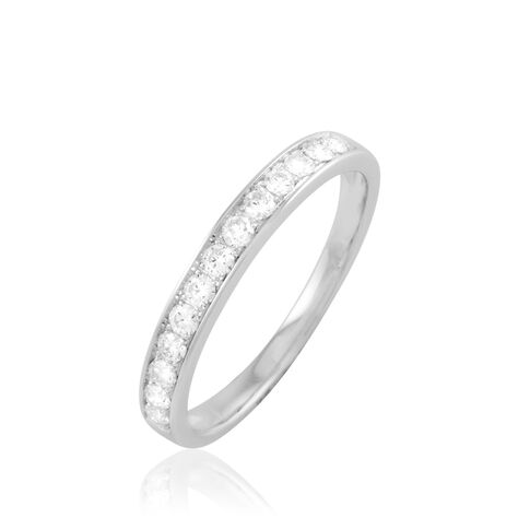 Alliance Rhea Or Blanc Diamant - Alliances Femme | Marc Orian