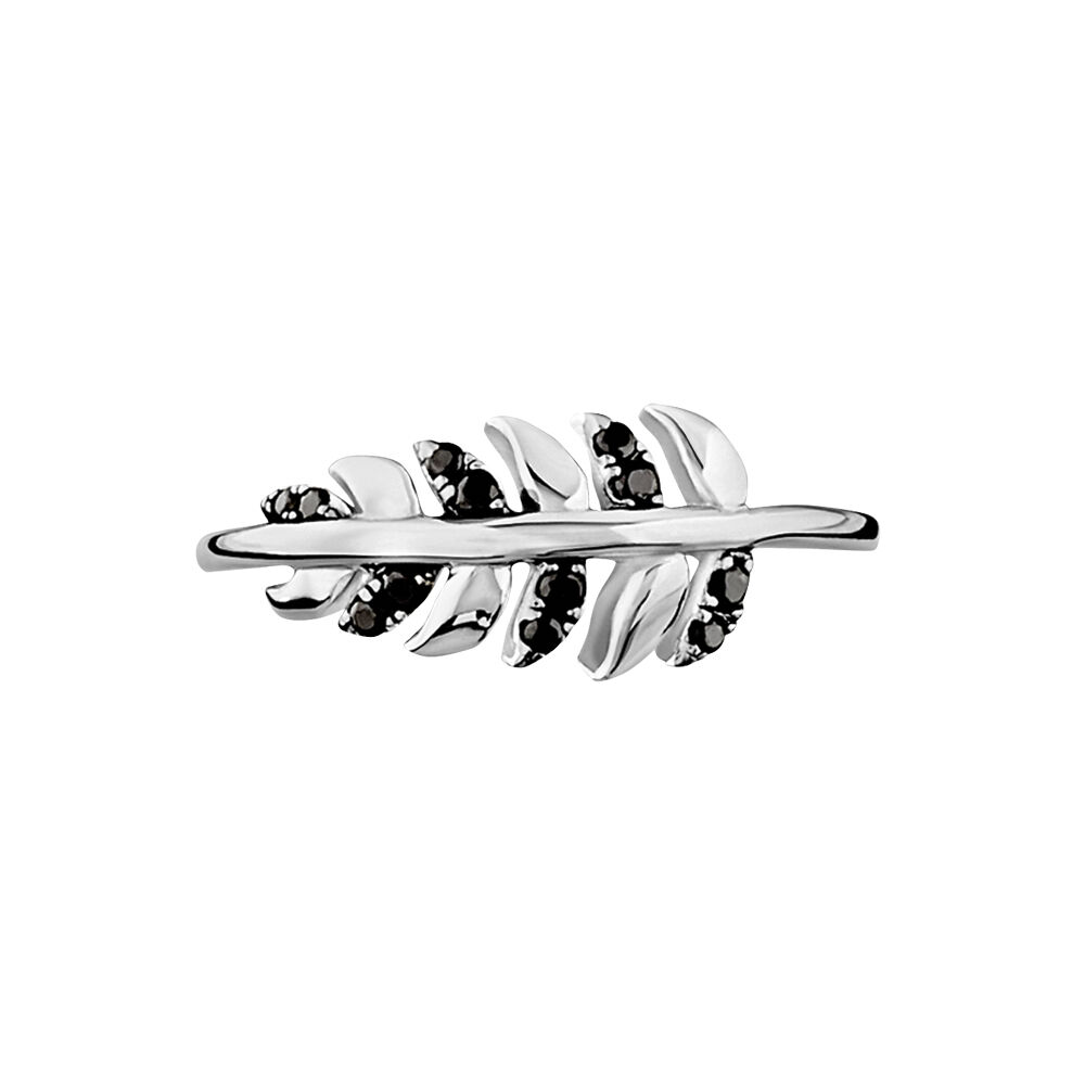 Bague Jade Argent Blanc Oxyde De Zirconium -  Femme | Marc Orian