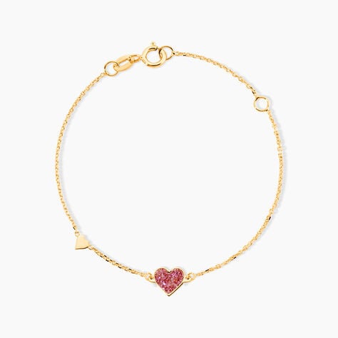 Bracelet Soraya Coeur Or Jaune - Bracelets cha&icirc;nes Enfant | Marc Orian