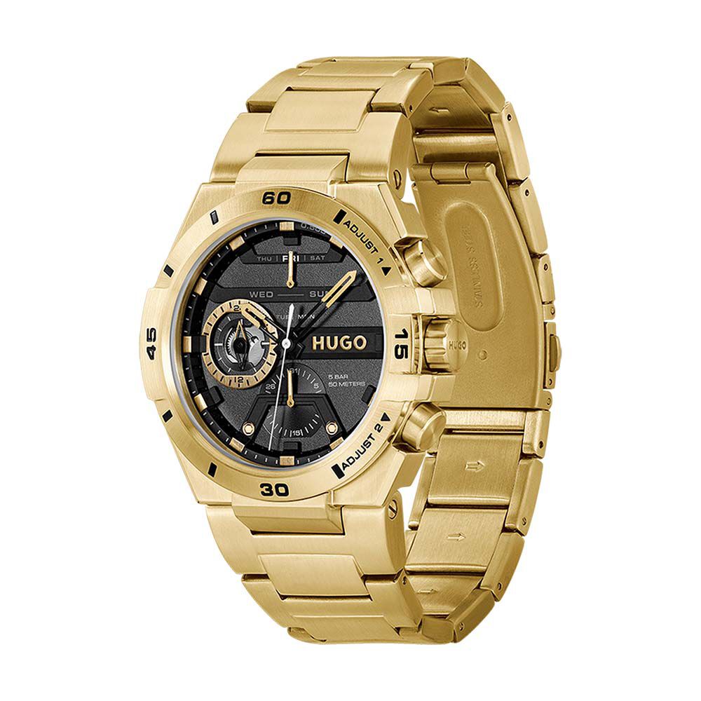 Montre Hugo Wild Noir - Montres étanches Homme | Marc Orian