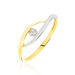 Bague Nohane Or Bicolore Diamant - Solitaires Femme | Marc Orian