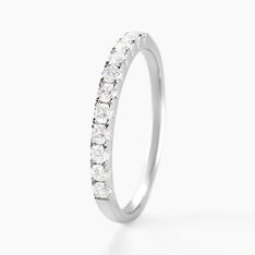 Alliance Pristina Or Blanc Diamant - Alliances Femme | Marc Orian