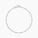 Bracelet Tessie Argent Blanc - Bracelets chaînes Femme | Marc Orian