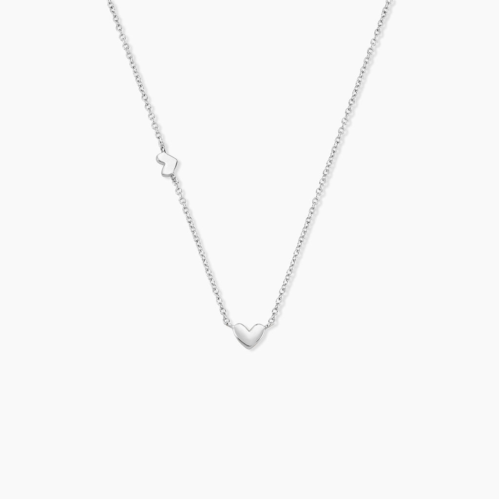 Collier Rosamee Argent Blanc - Colliers fantaisie Femme | Marc Orian