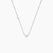 Collier Rosamee Argent Blanc - Colliers fantaisie Femme | Marc Orian