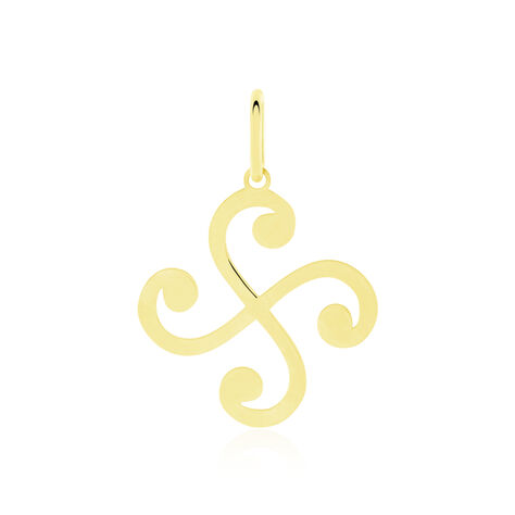 Pendentif Cobeia Croix Basque Or Jaune - Pendentifs Famille | Marc Orian