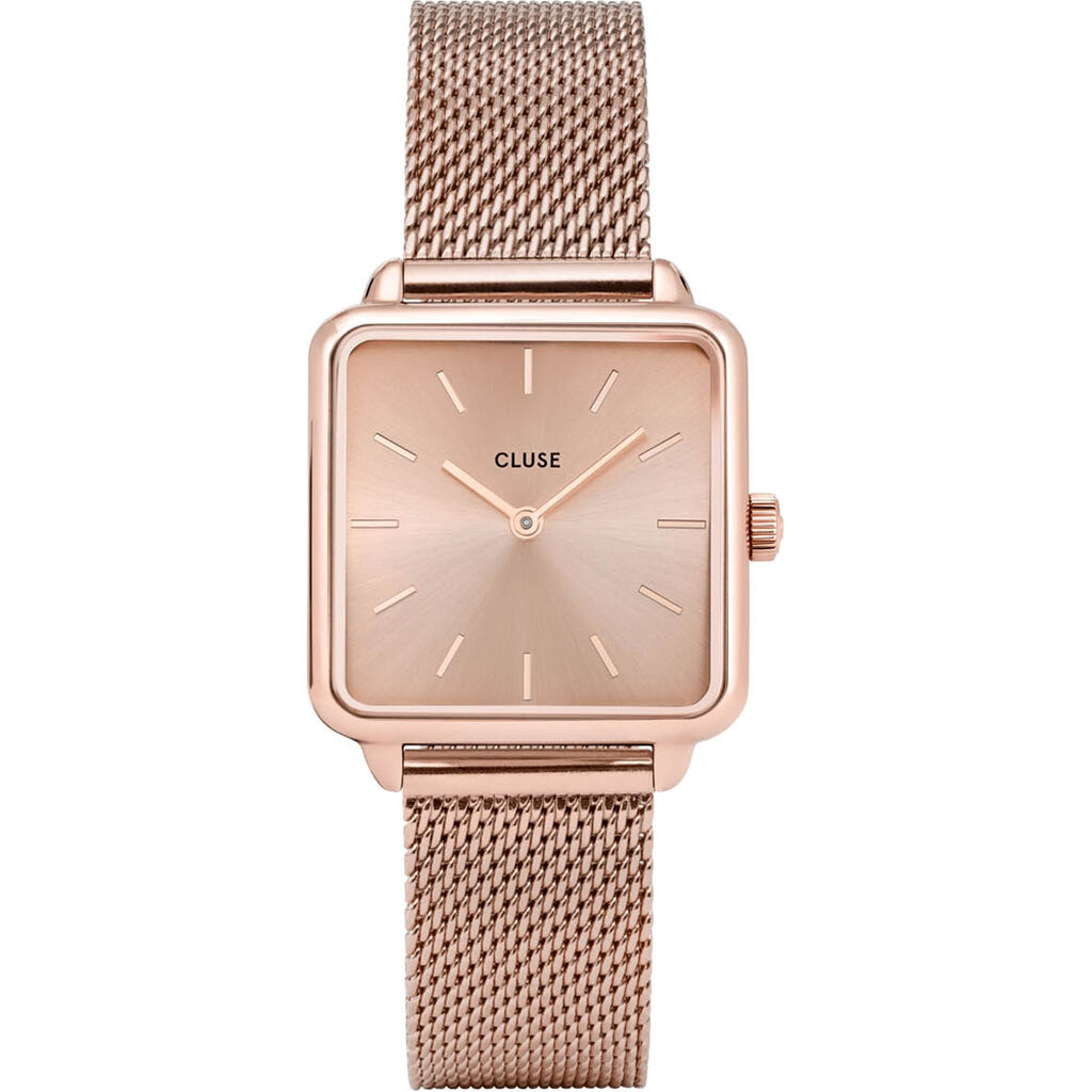 Montre Cluse La Tetragone Rose - Montres étanches Femme | Marc Orian
