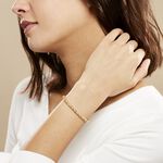Bracelet Jerry Or Jaune Maille Corde - Bracelets mailles Femme | Marc Orian