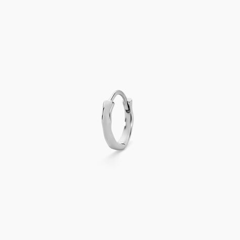 Créole Sylas Argent Blanc - Créoles Homme | Marc Orian