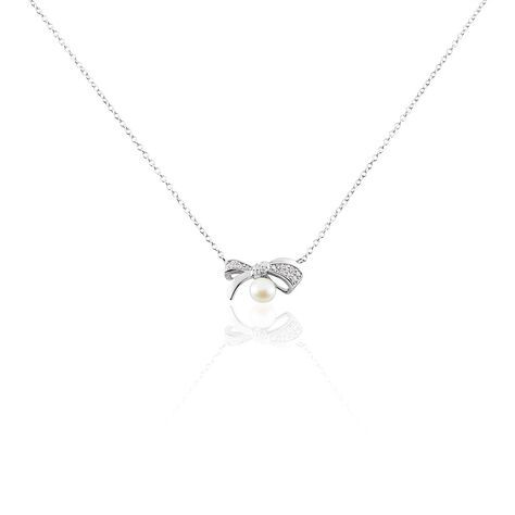 Collier Vasco Argent Perle De Culture - Colliers avec pierres Femme | Marc Orian