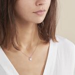 Collier Zilla Argent Blanc - Colliers fantaisie Femme | Marc Orian