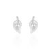 Boucles D'oreilles Puces Filae Argent Blanc Oxyde De Zirconium - Puces Femme | Marc Orian